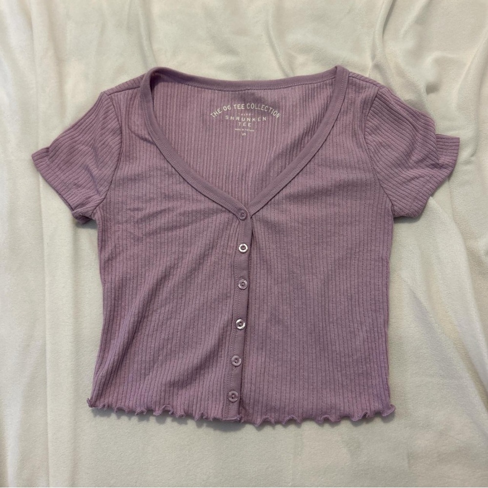 Aeropostale purple baby tee. Size xs!